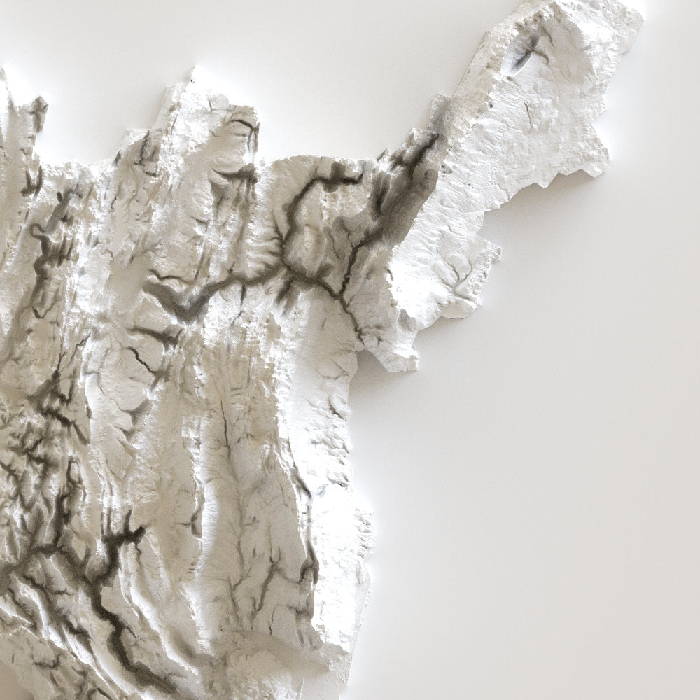 Carte d'élévation Ain