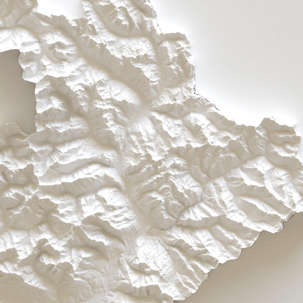 carte blanche élévation des hautes-alpes (détail)