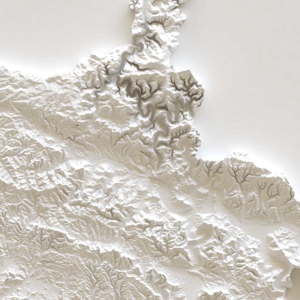 Carte d'élévation Ardennes