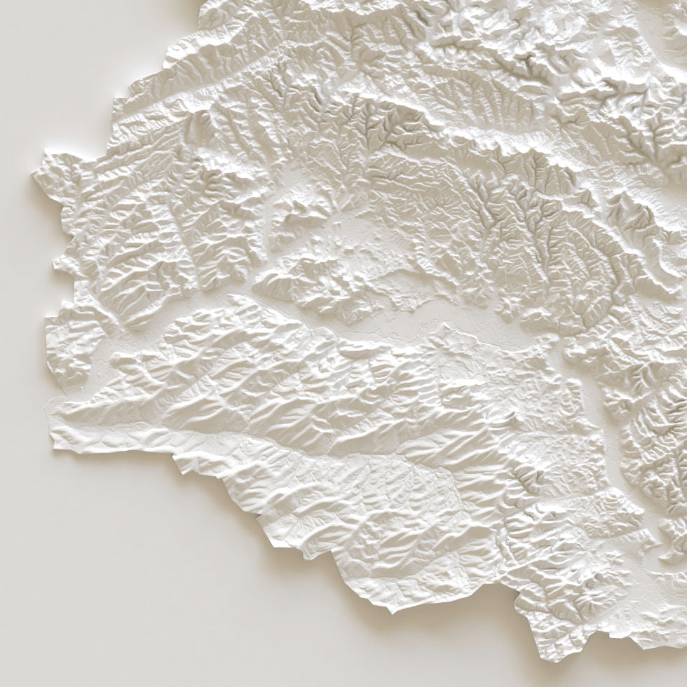 Carte d'élévation Ardennes