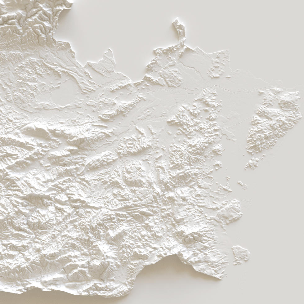 Carte d'élévation Aude