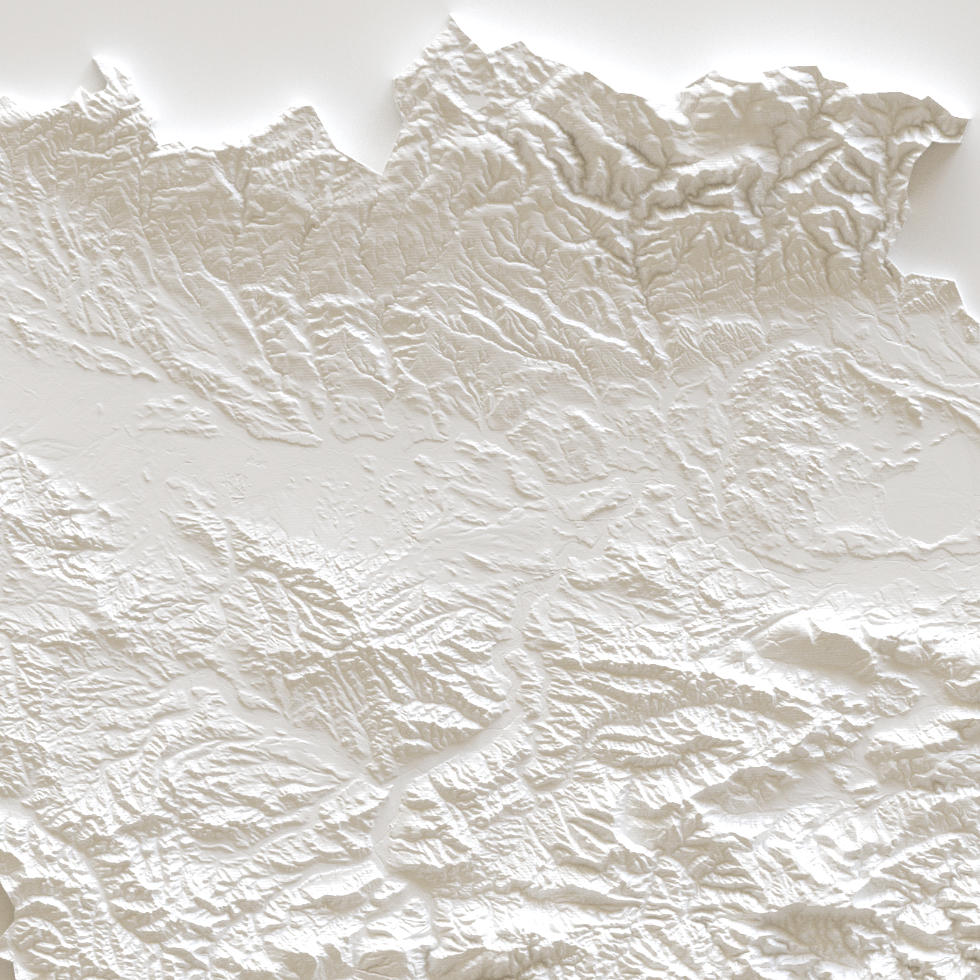 Carte d'élévation Aude