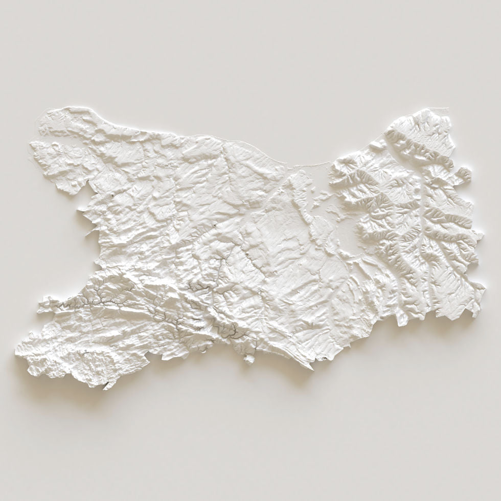 Carte d'élévation Calvados