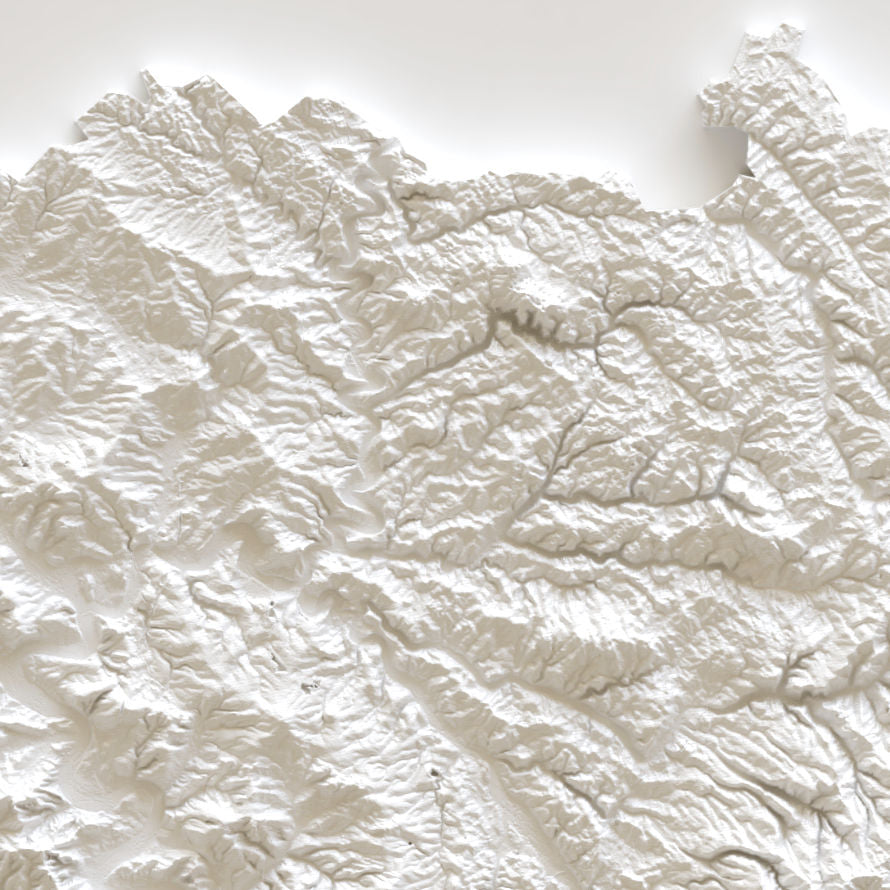 Carte d'élévation Charente