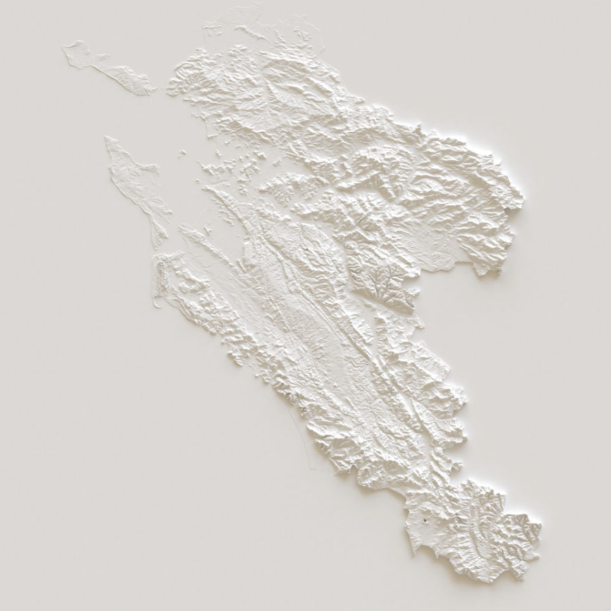 Carte d'élévation Charente-Maritime