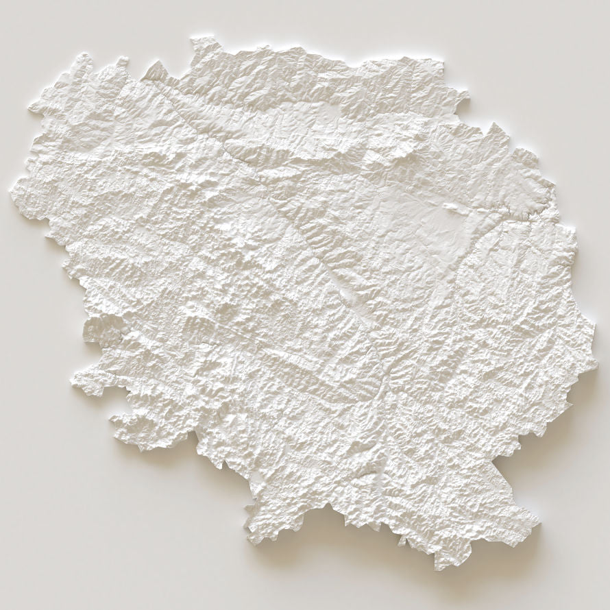 Carte d'élévation Creuse