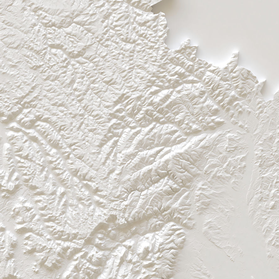 Carte d'élévation Côte d'Or