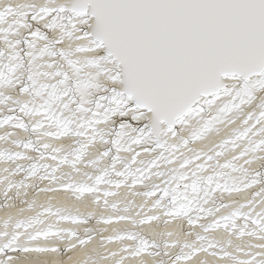 Carte d'élévation Côtes d'Armor