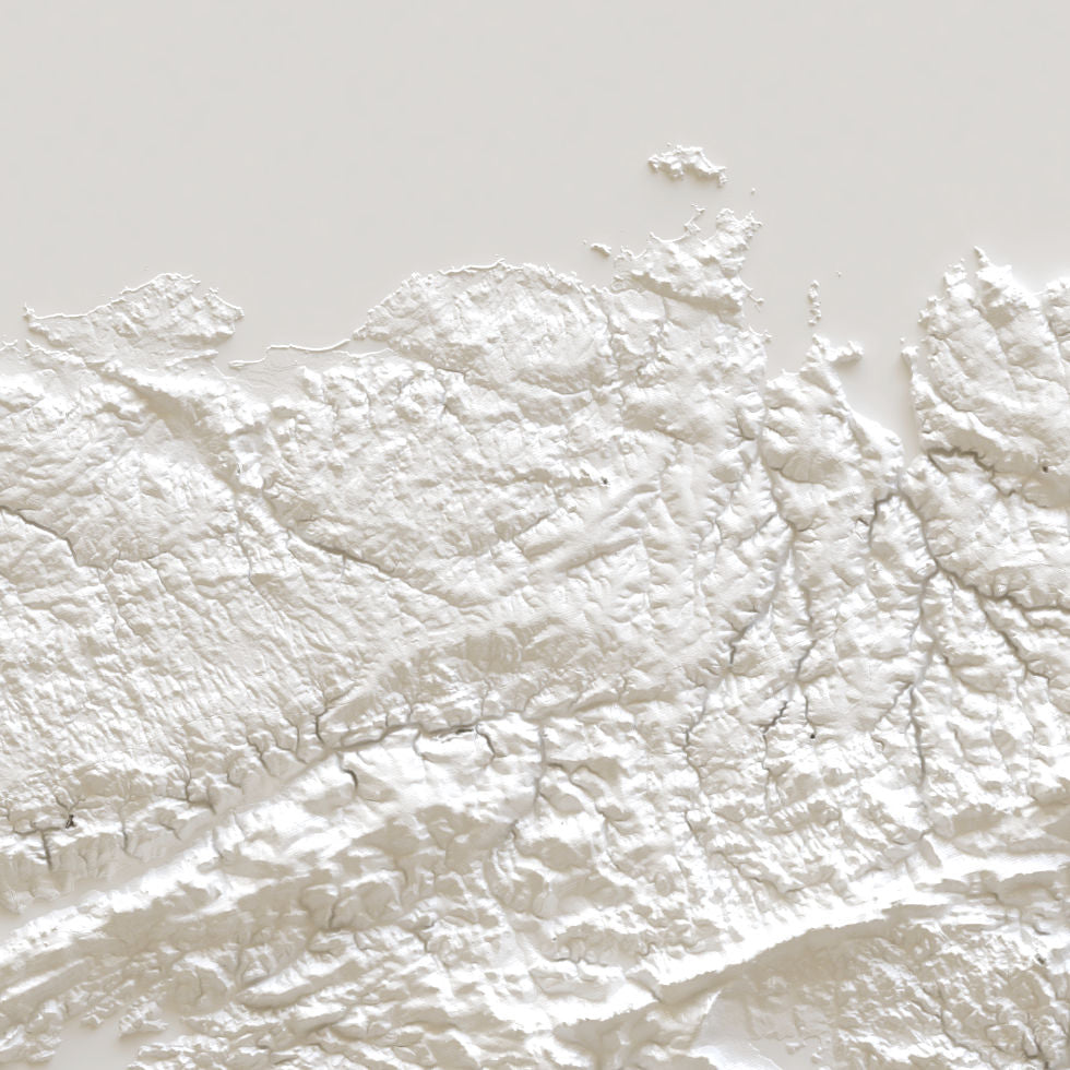 Carte d'élévation Finistère