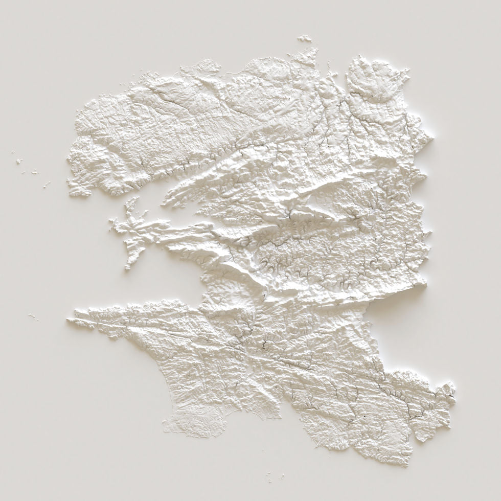 Carte d'élévation Finistère