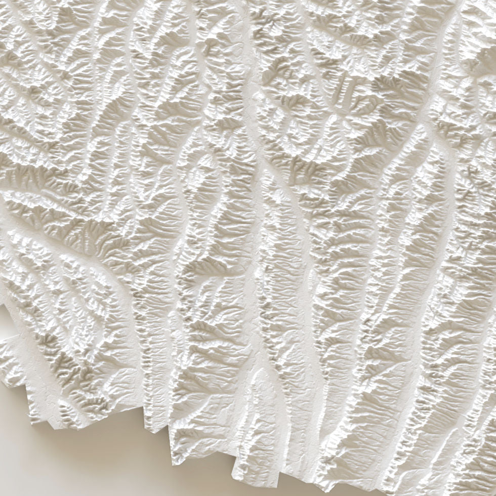 Carte d'élévation Gers