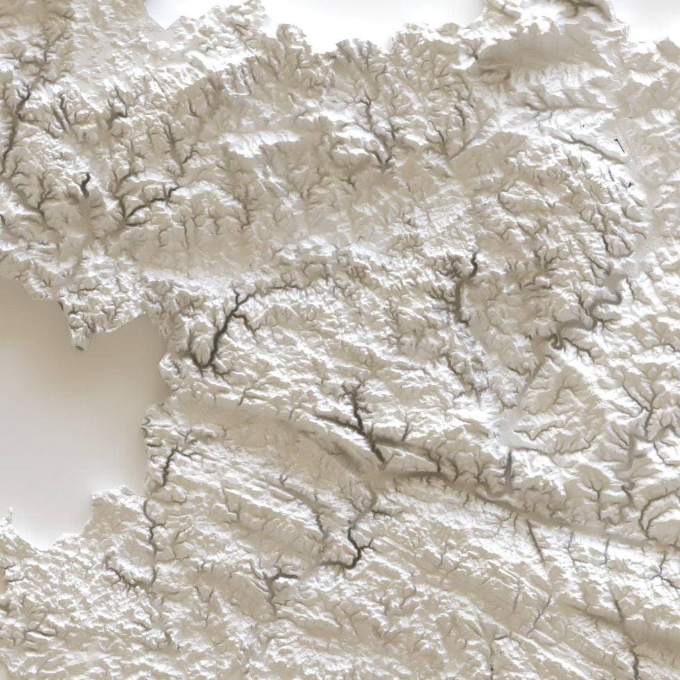 Carte d'élévation Morbihan