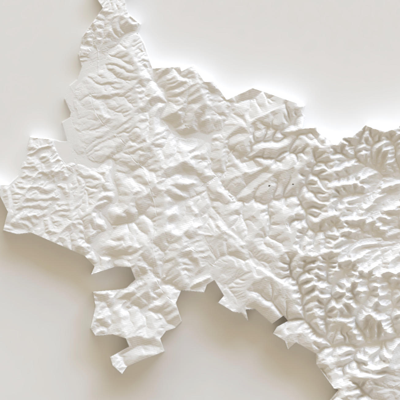 Carte d'élévation Bas-Rhin