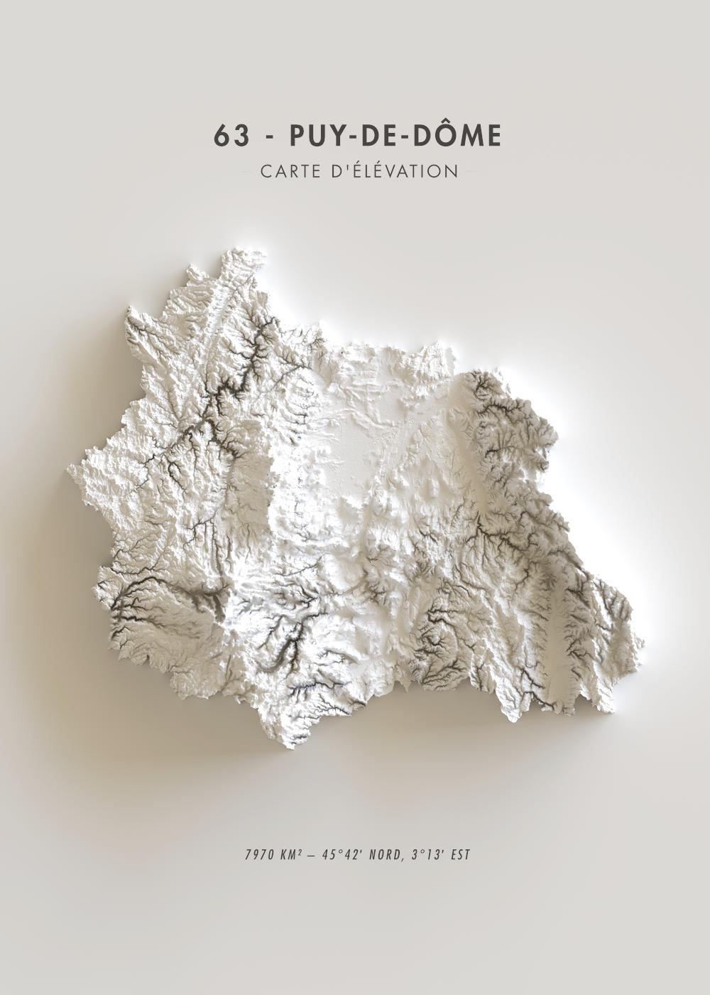 carte puy de dôme 63