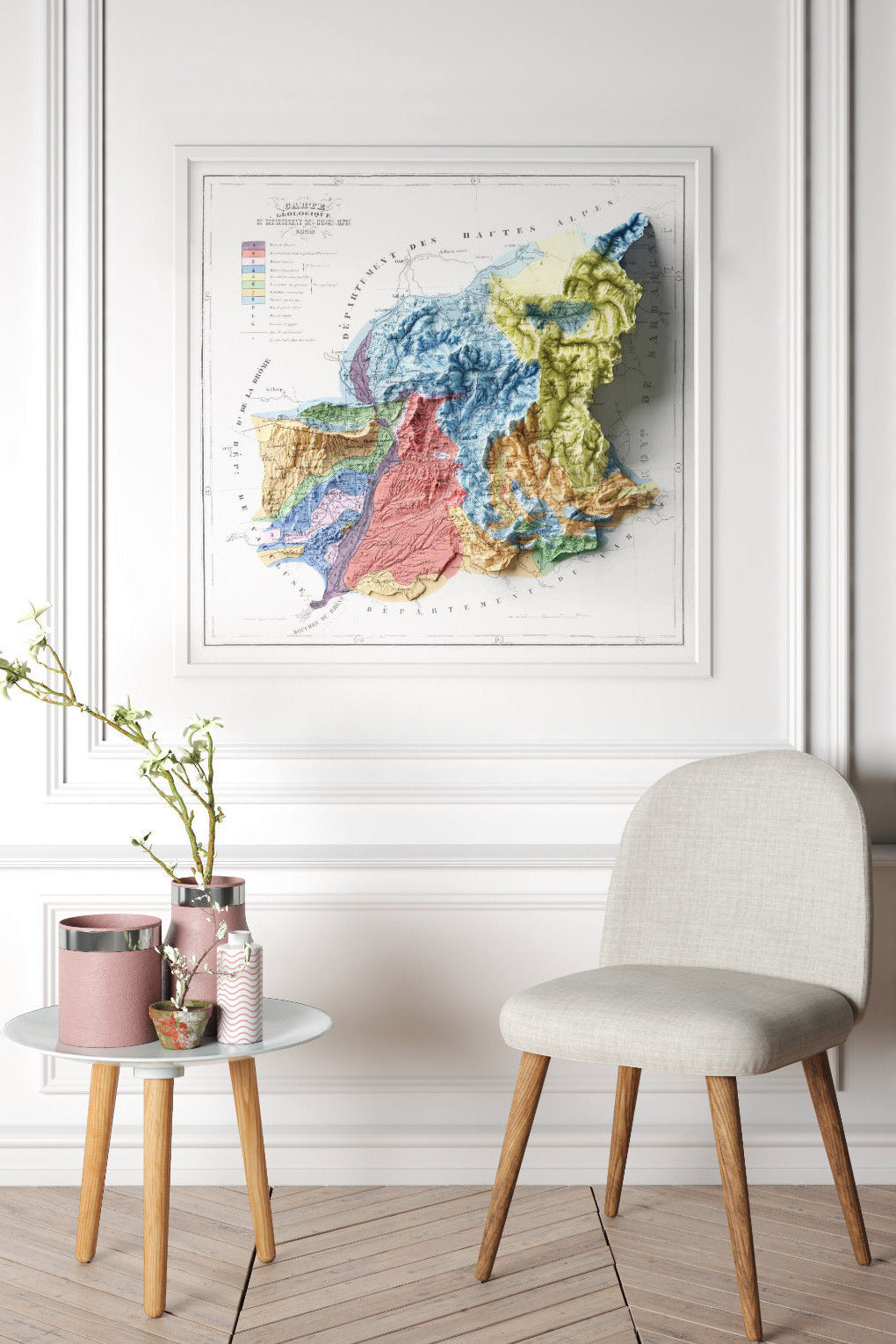 carte des alpes de haute provence