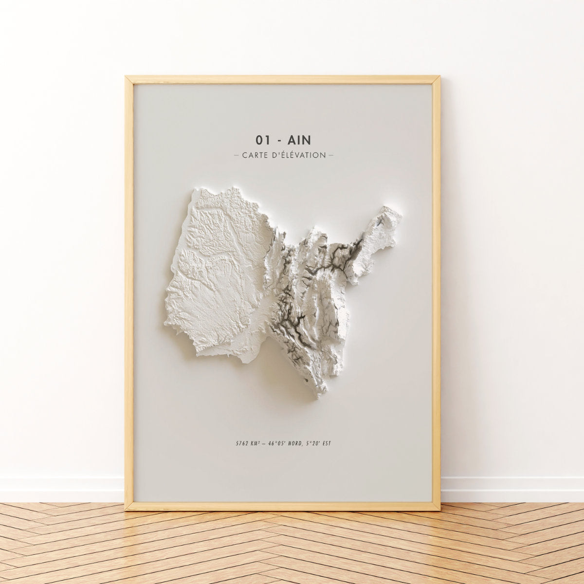 affiche élévation du département de l'ain