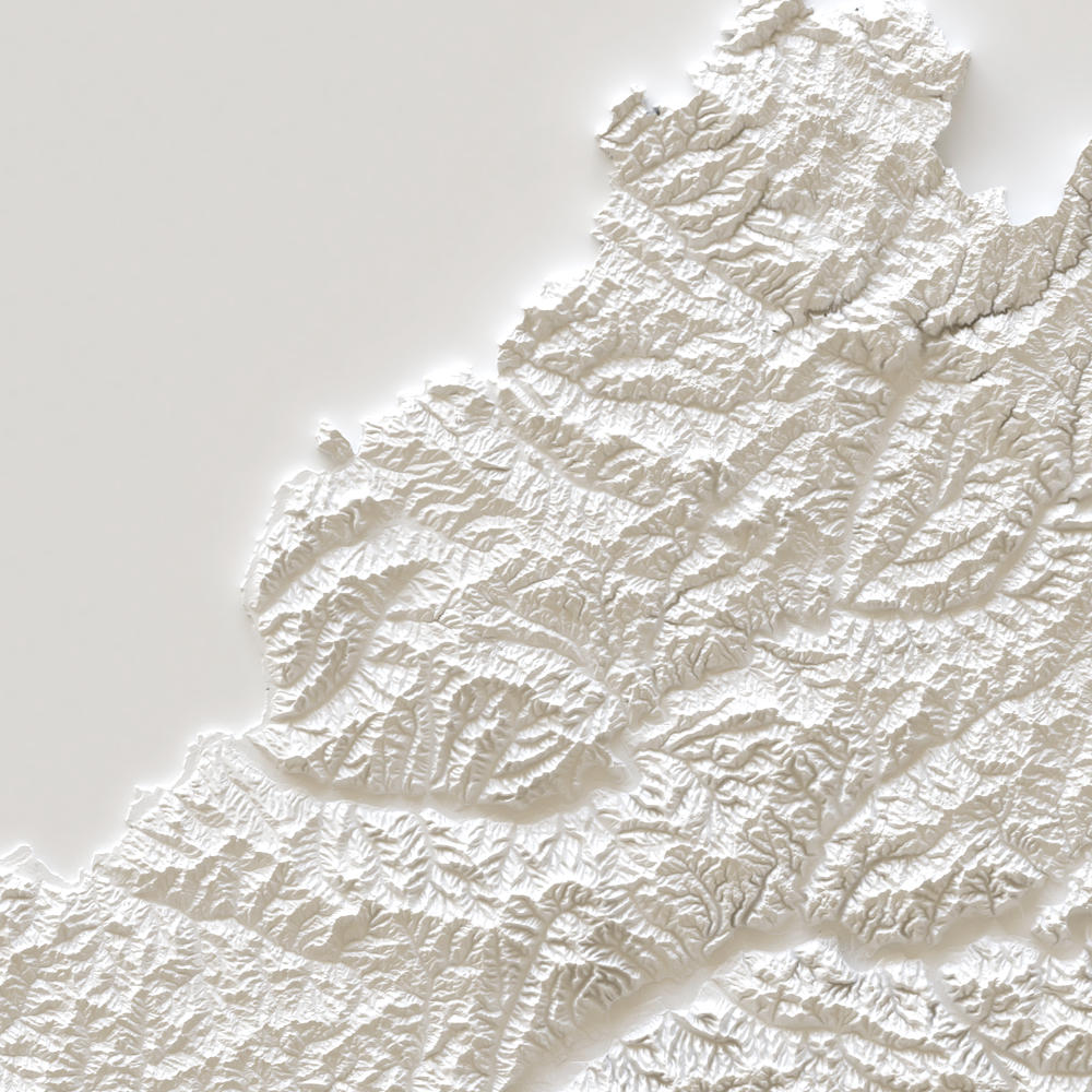 carte d'élévation de la dordogne