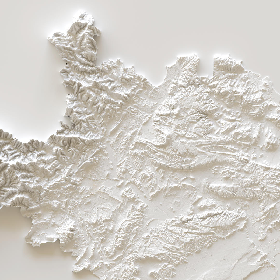 Carte d'élévation Gard