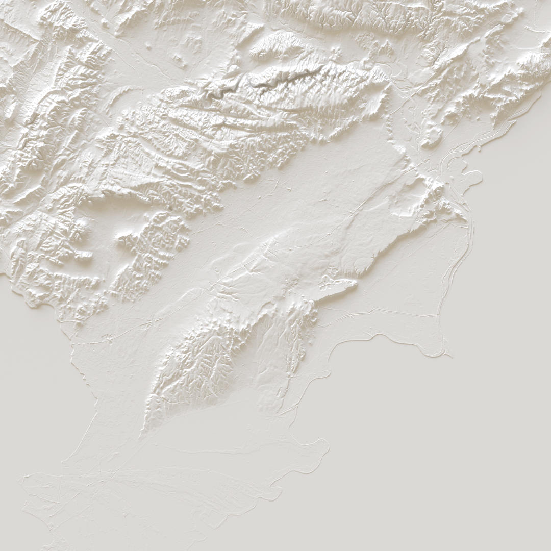 Carte d'élévation Gard