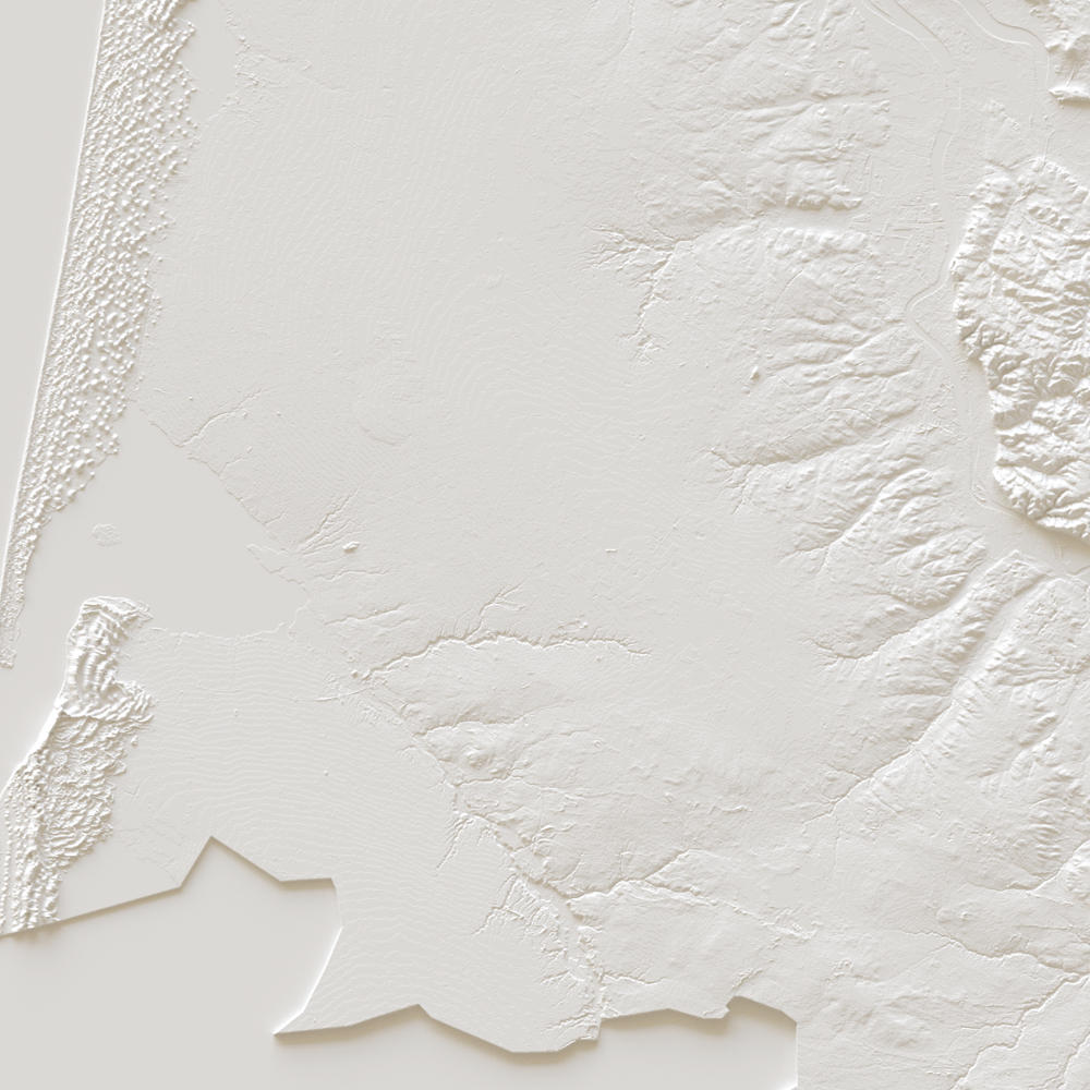 Carte d'élévation Gironde