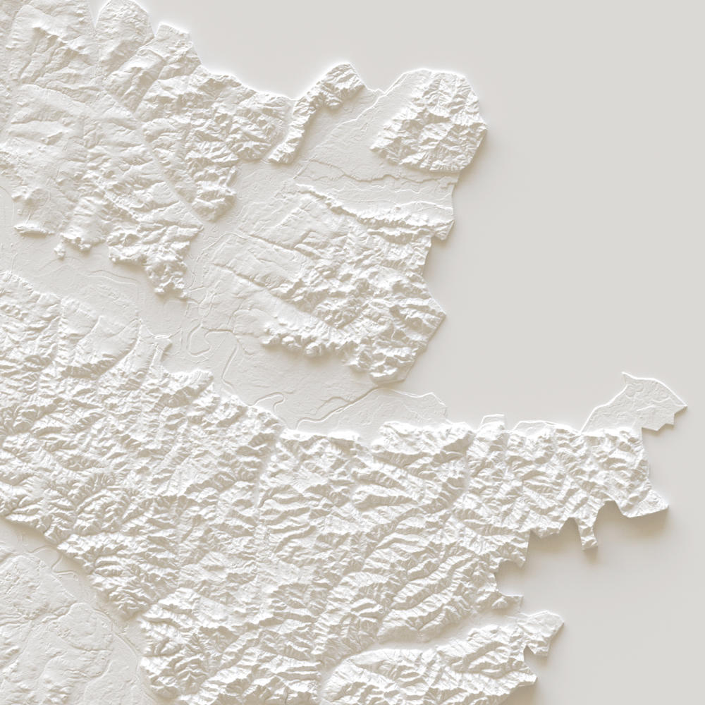 Carte d'élévation Gironde