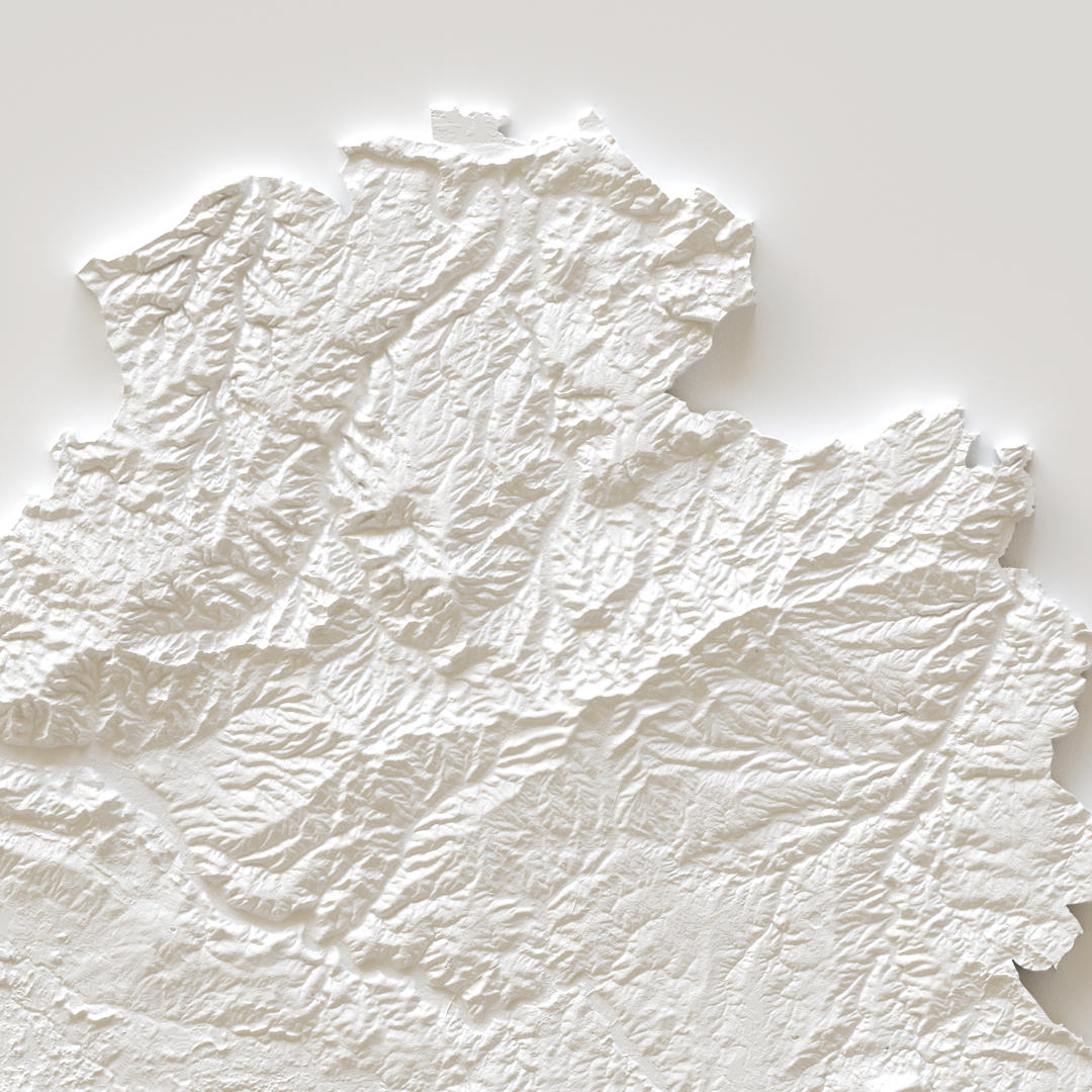 Carte d'élévation Indre