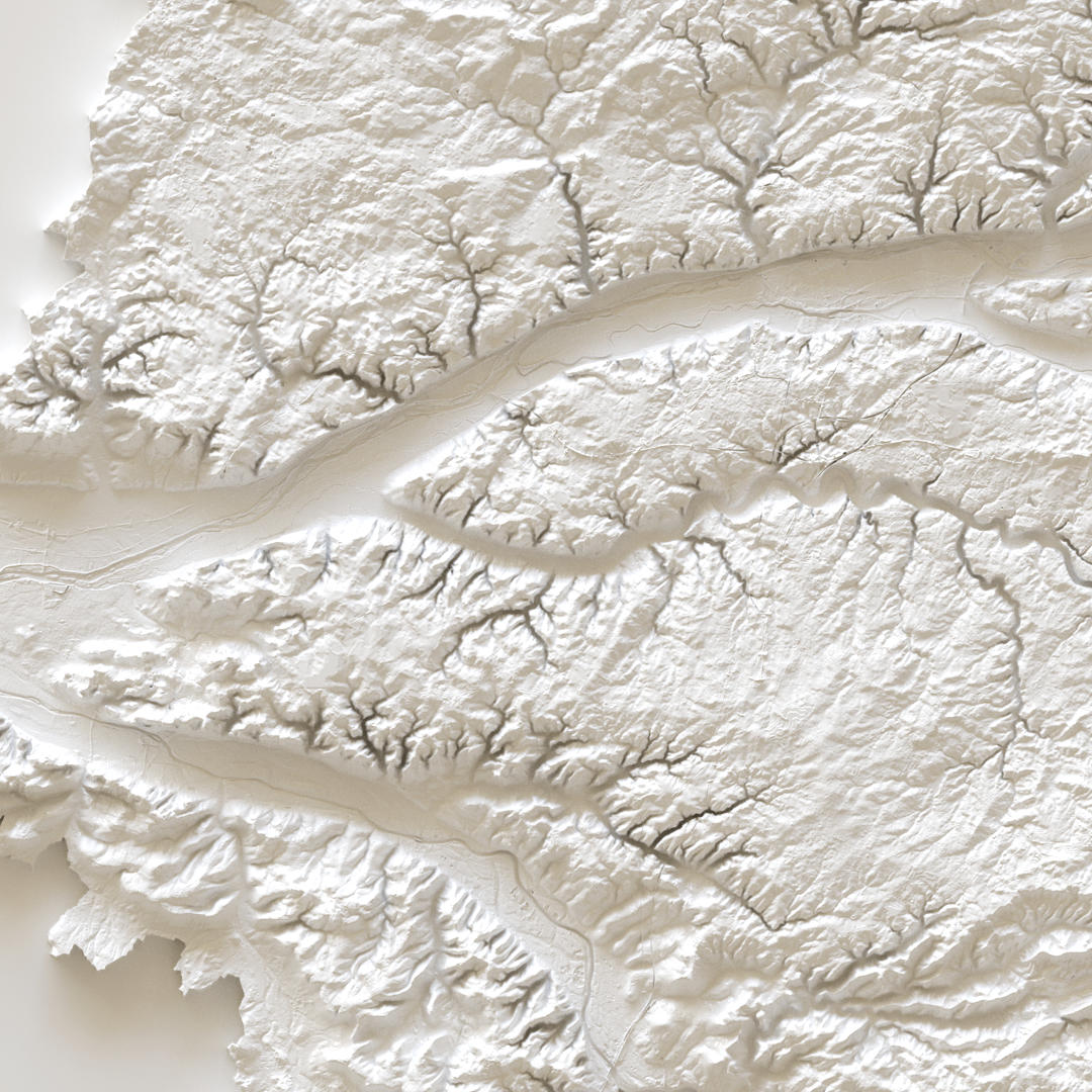 Carte d'élévation Indre-et-Loire