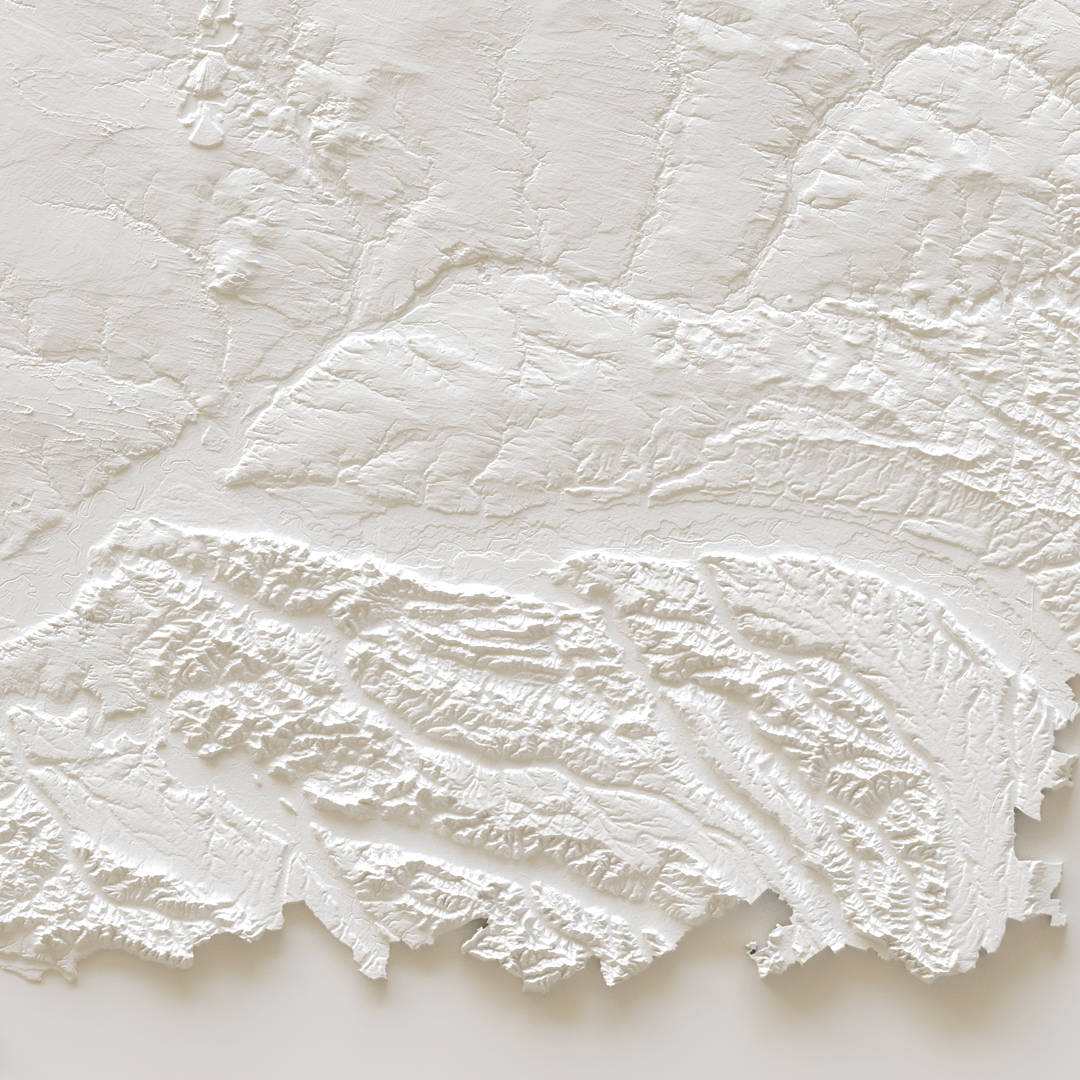 Carte d'élévation Landes