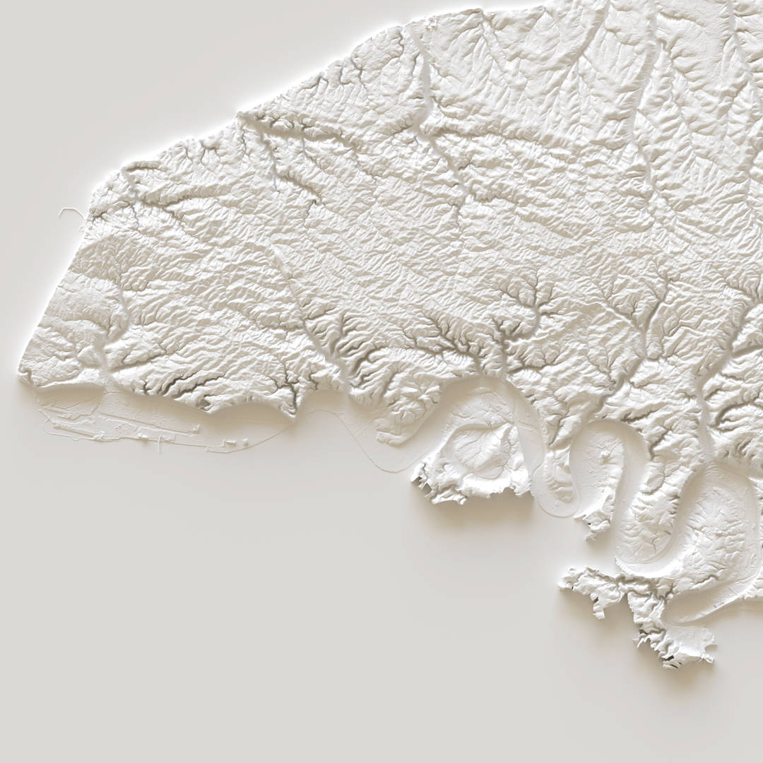 Carte d'élévation Seine-Maritime