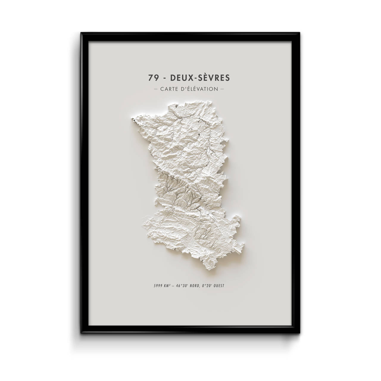 Carte d'élévation Deux-Sèvres