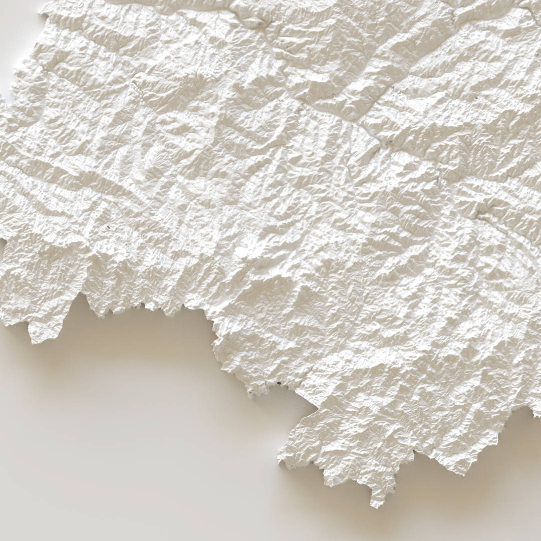 Carte d'élévation Haute-Vienne