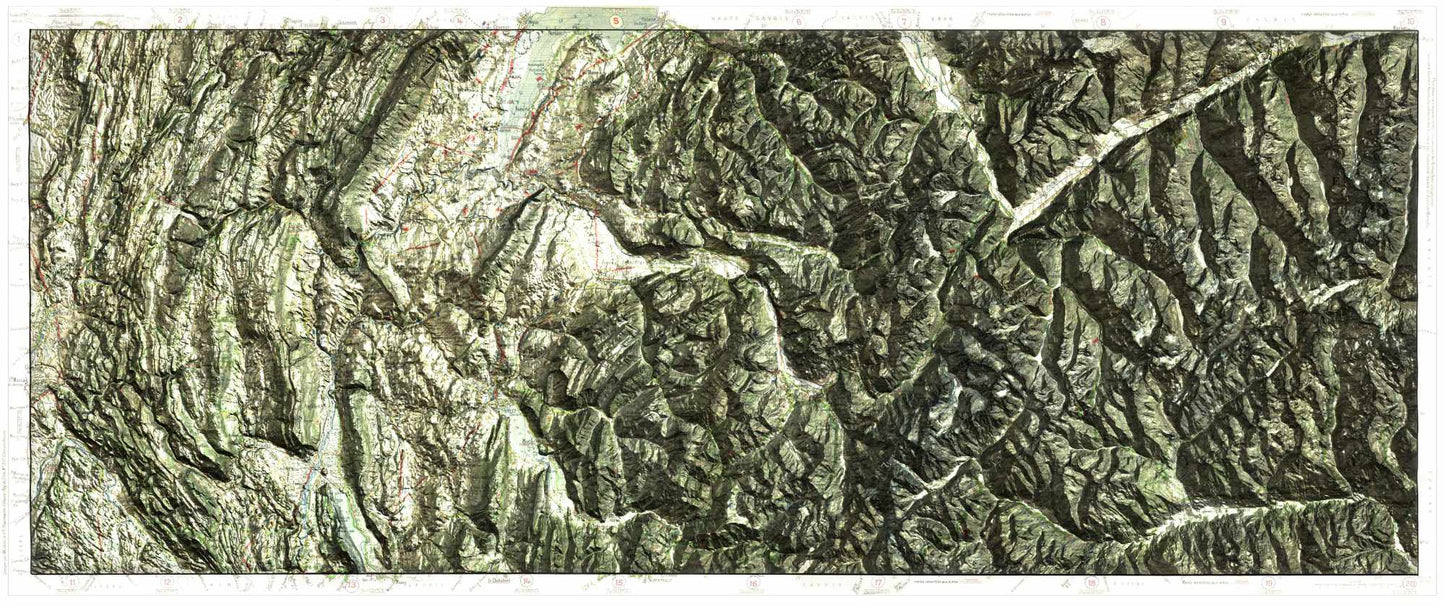 Carte Haute-Savoie