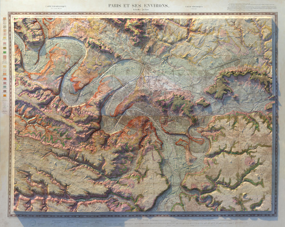 carte de paris et ses environs