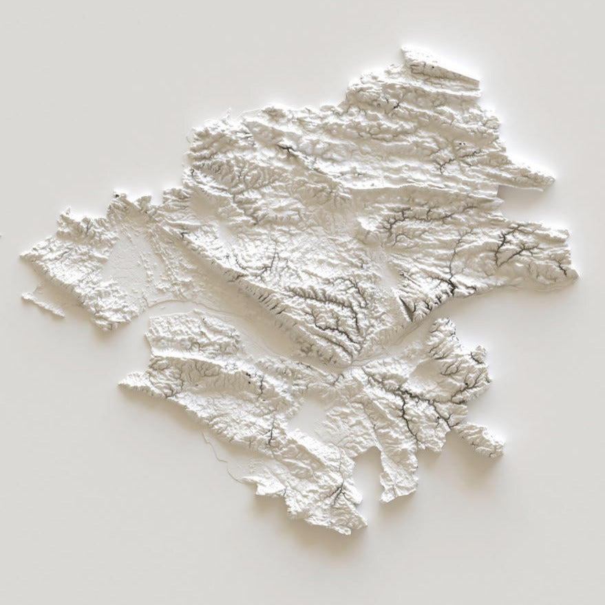 Carte d'élévation Loire-Atlantique