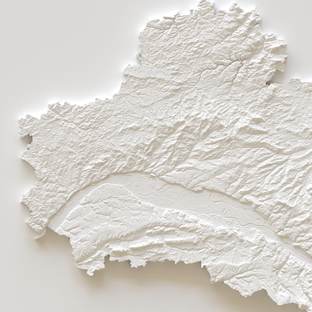 Carte d'élévation Loiret