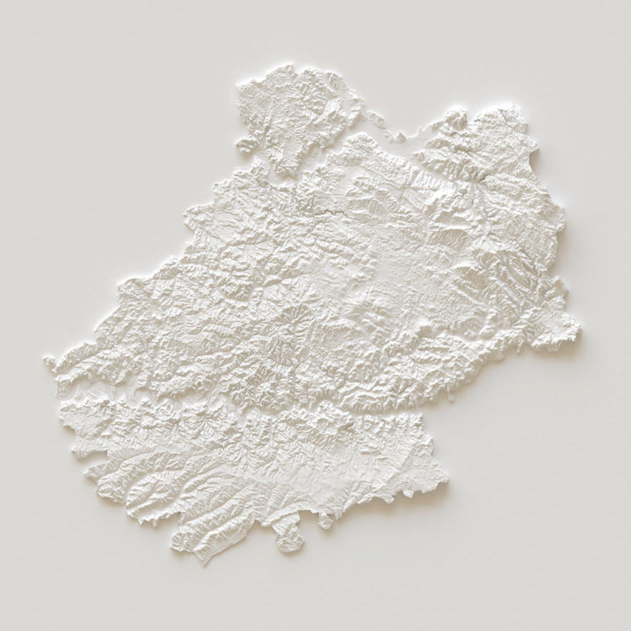 Carte d'élévation Lot