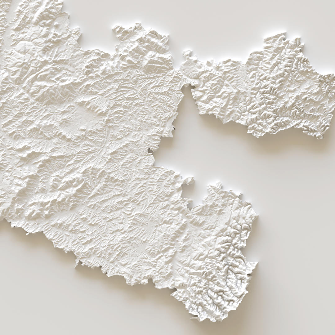 Carte d'élévation Moselle