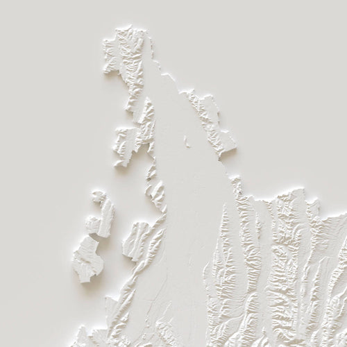 Carte d'élévation Hautes-Pyrénées