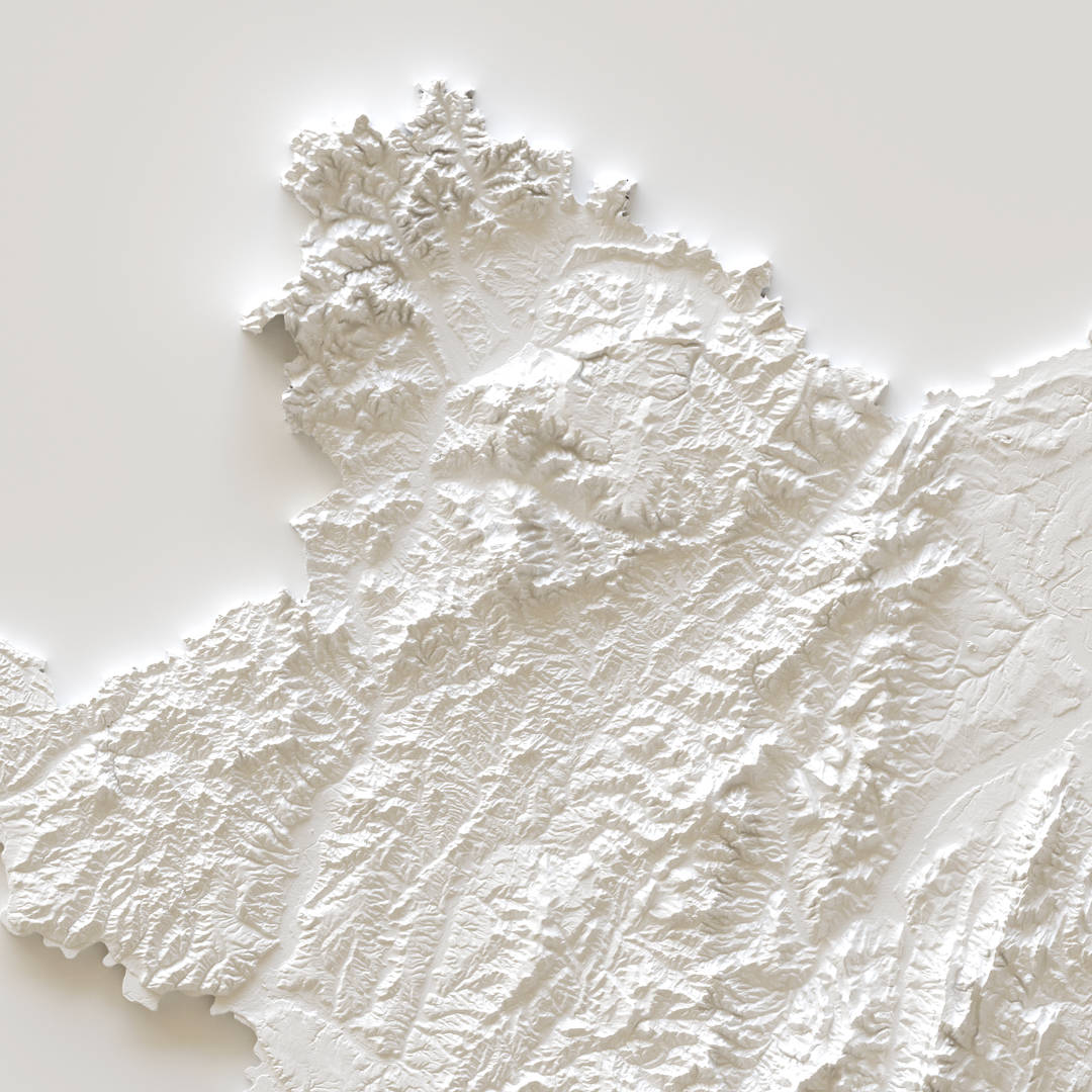 Carte d’élévation de la haute Saône détail