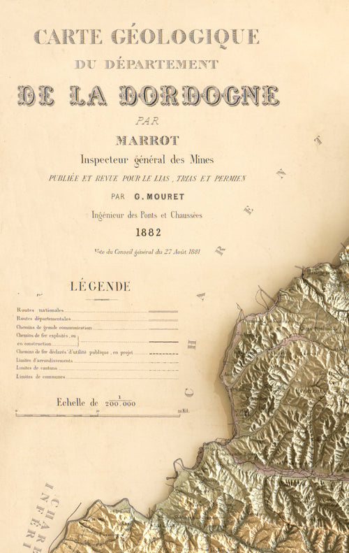 détail de la carte dordogne