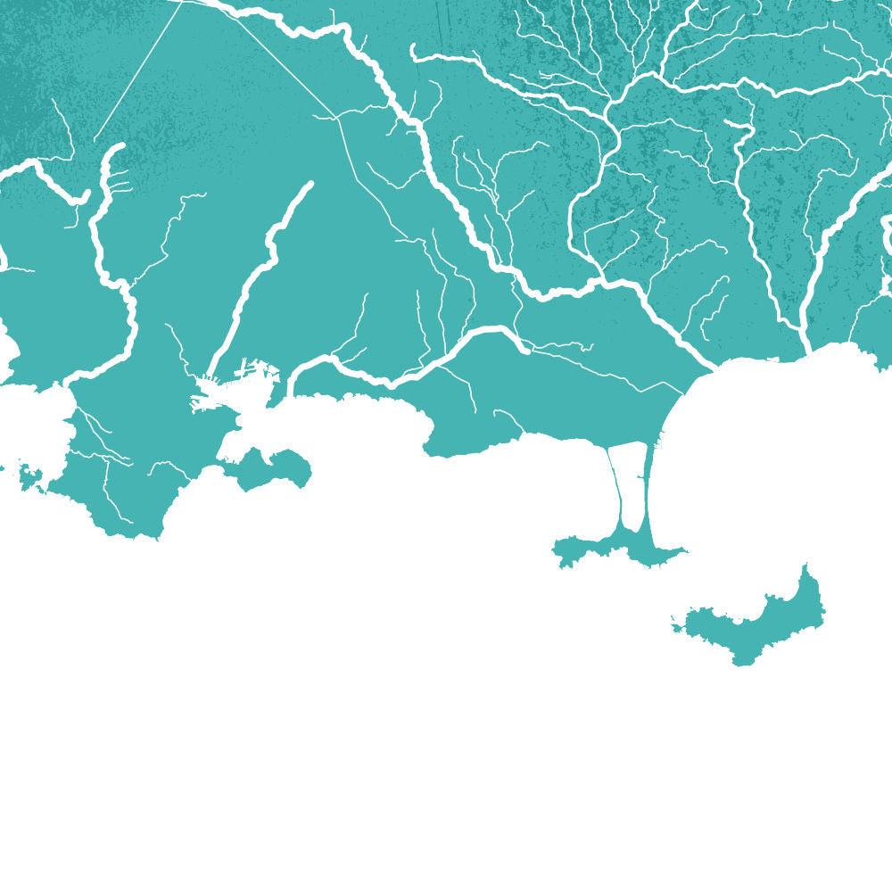 Carte Hydrologique Var (détail)