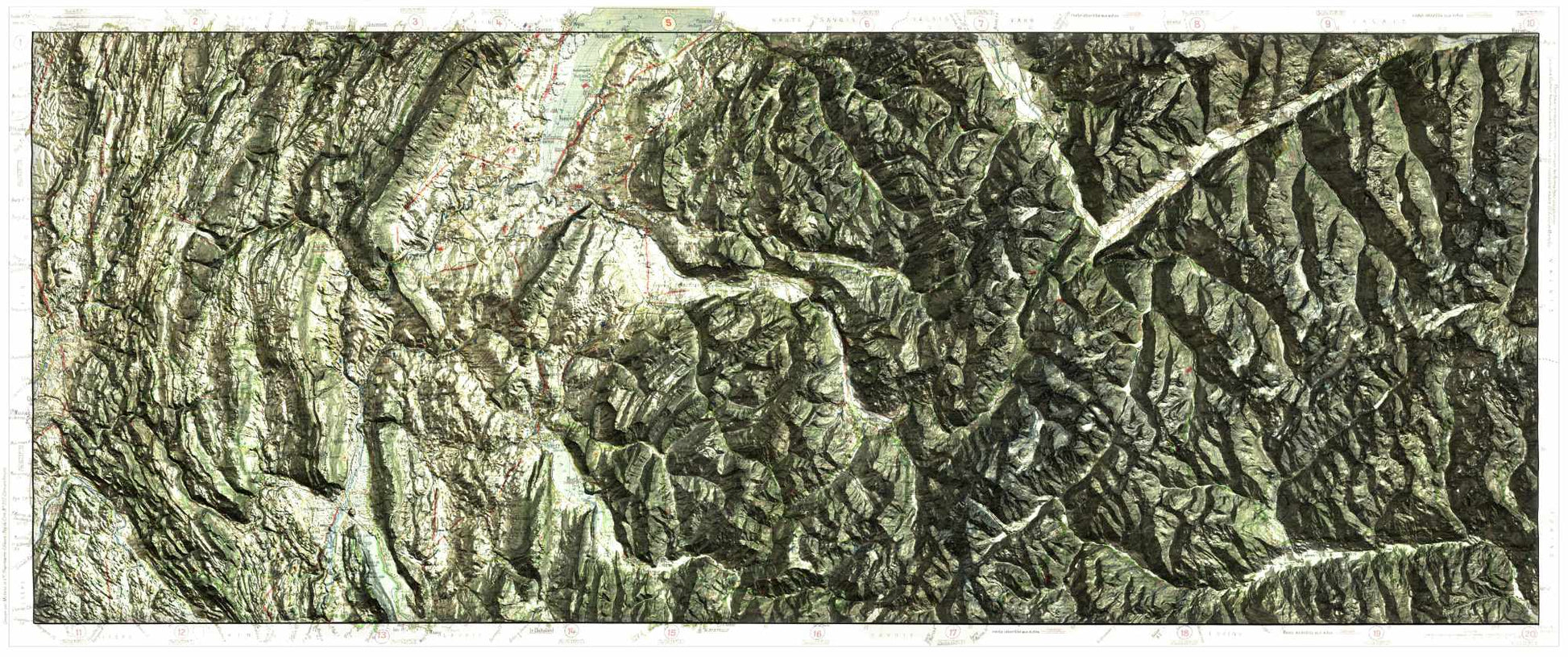 Carte Haute-Savoie
