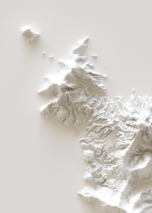 Carte d'élévation Mayotte