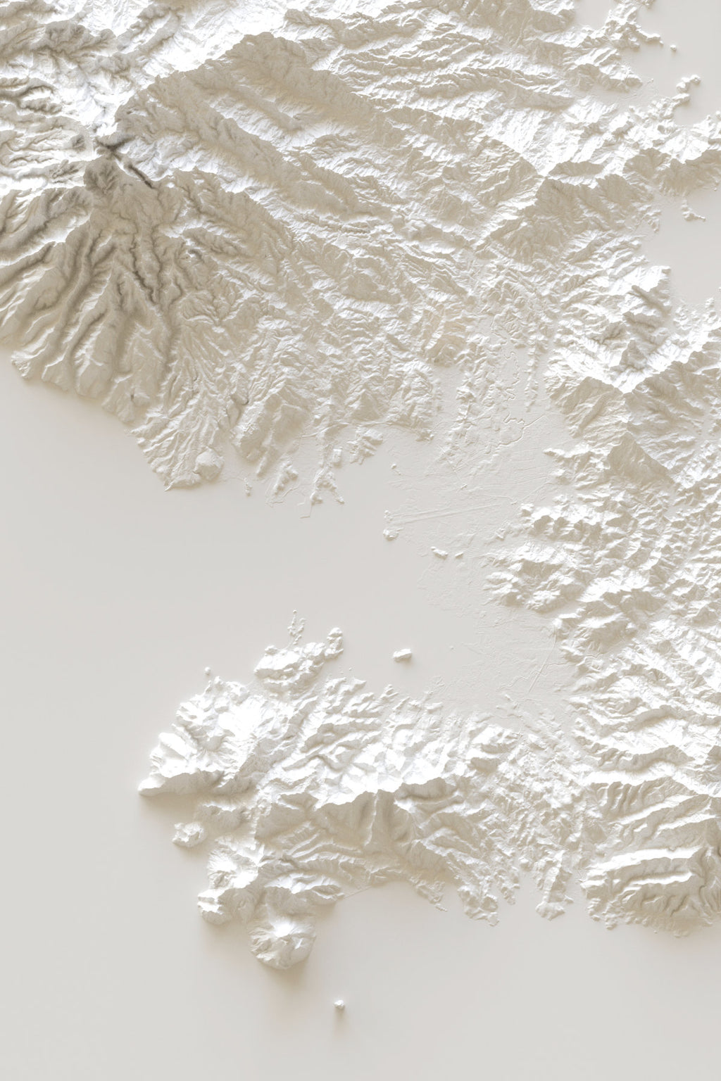 Carte d'élévation Martinique