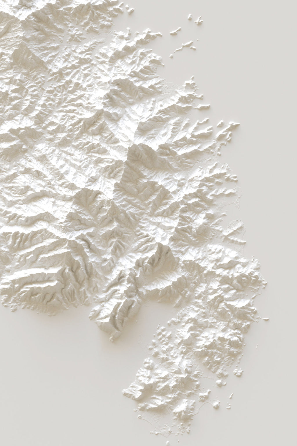 Carte d'élévation Martinique