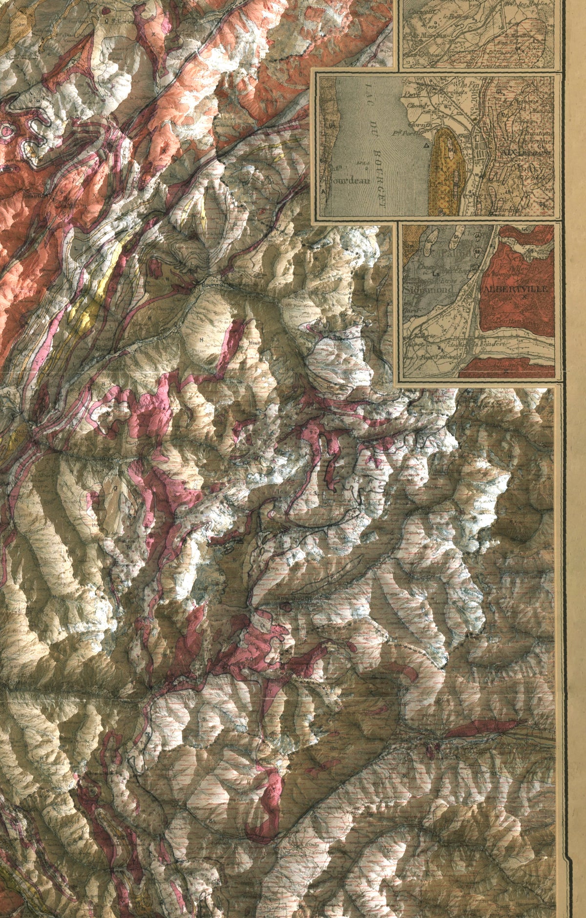 détail de la carte de savoie