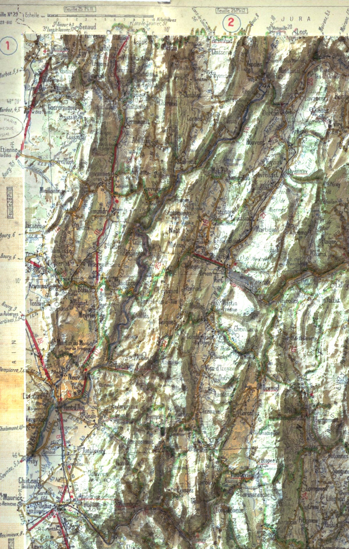 Carte Haute-Savoie